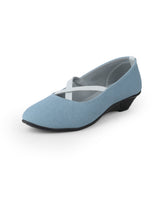Ladies gray shoes 23557