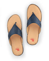 ladies leather medicated chappals 24050