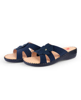 Ladies comfort blue chappal 24056