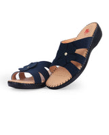 Ladies comfort blue chappal 24056