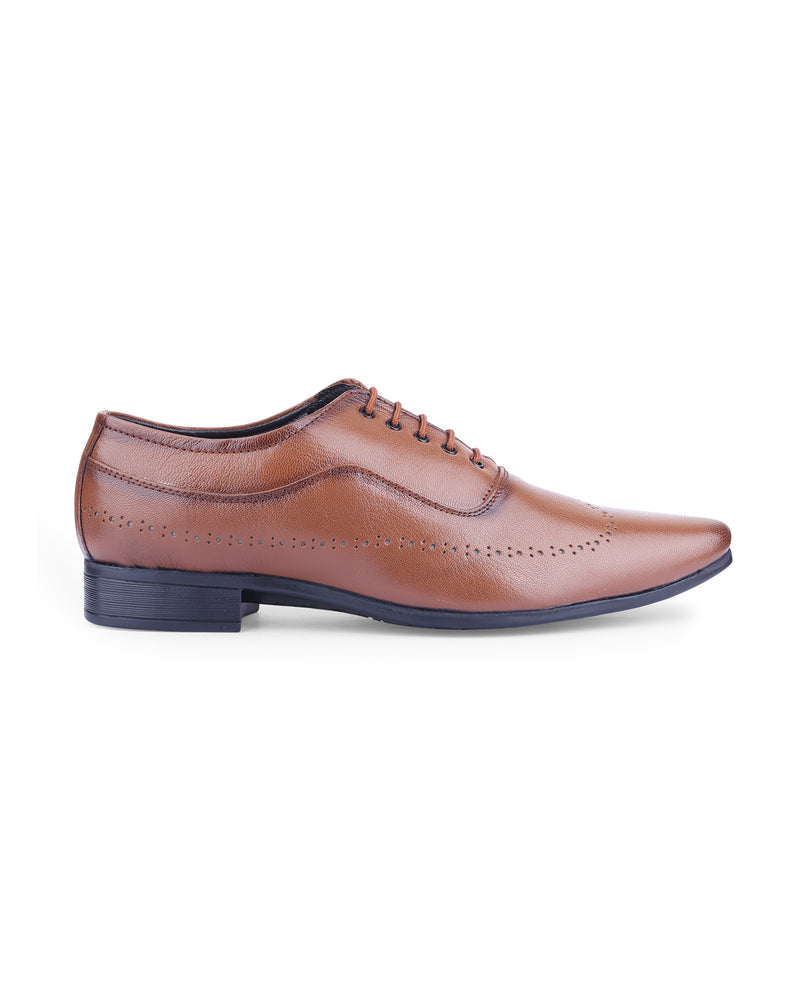 MEN LEATHER FORMAL SHOE 24823