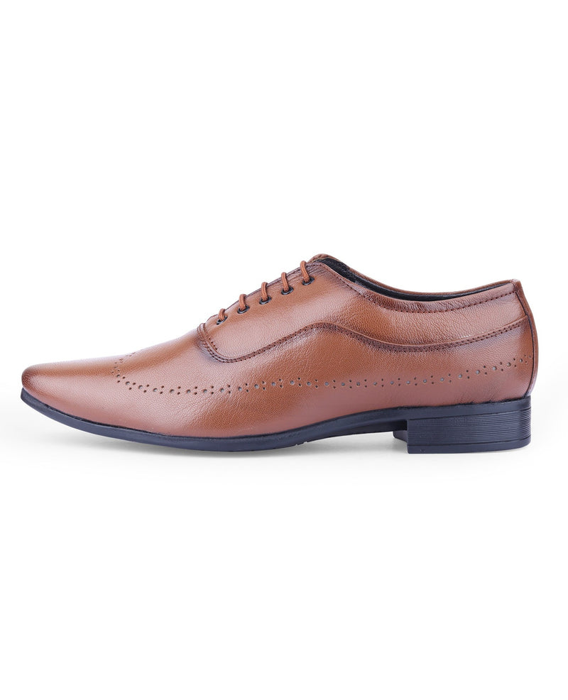 MEN LEATHER FORMAL SHOE 24823