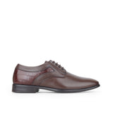 Men's premium leather formal brown shoes 24871