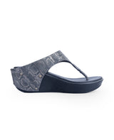 Ladies Heel Black Chappal 25518
