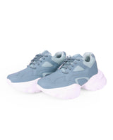 Ladies sports blue shoes 25714