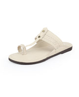 men's kolhapuri tan color chappals 26619