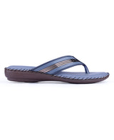 ladies flat comfort blue chappals 26701