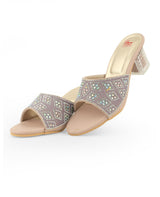 Ladies partywear heel chappal 26752