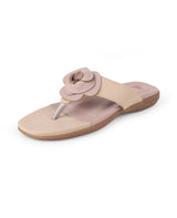 LADIES FLAT PEACH CHAPPALS 26756