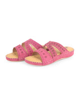 ladies comfort pink chappals 27227