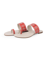 Ladies Flat Chappal 27325