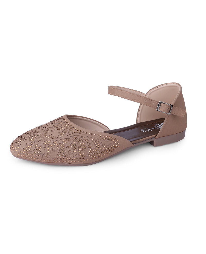 LADIES FLAT SANDAL 27604