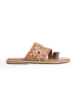 men's kolhapuri tan color chappals 27717