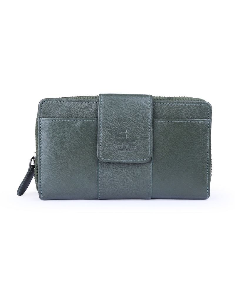 Buy Alexvyan Small Women's Purse Wallet Female Hand Clutch Women/Ladies/Girls  Wallets Card Holder 3 Pocket (Green) at Amazon.in