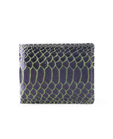 Men's Leather green wallet 29539