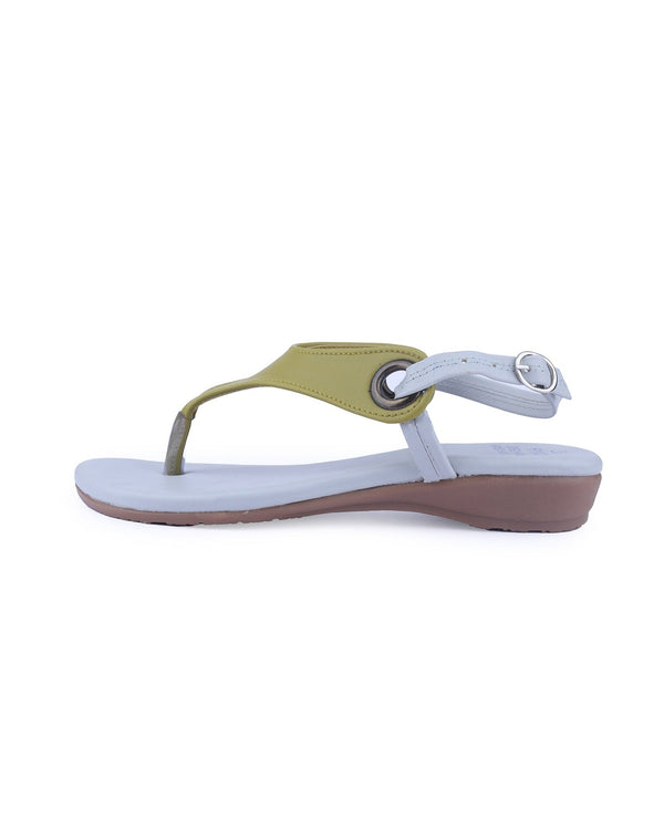 LADIES FLAT SANDAL 02109