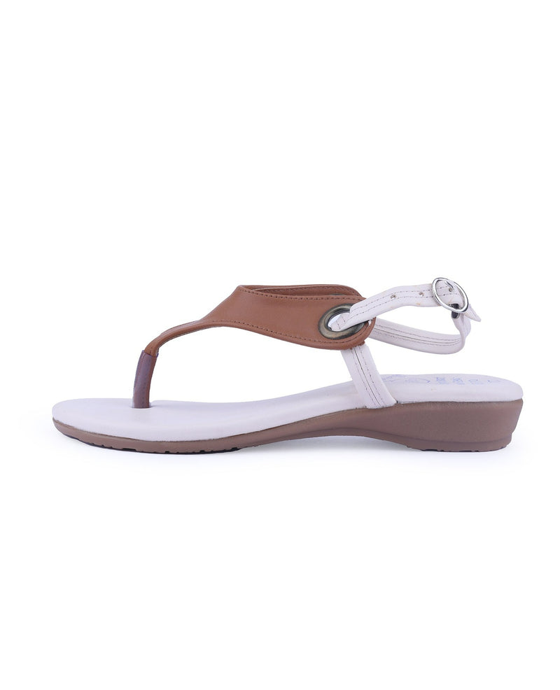 LADIES FLAT SANDAL 02110