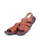 Men's premium leather comfort sandals 102964