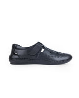 Men's Fisherman black Sandals 209006