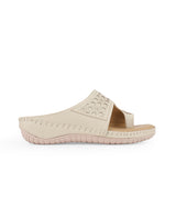 ladies heel comfort beige chappals 301202