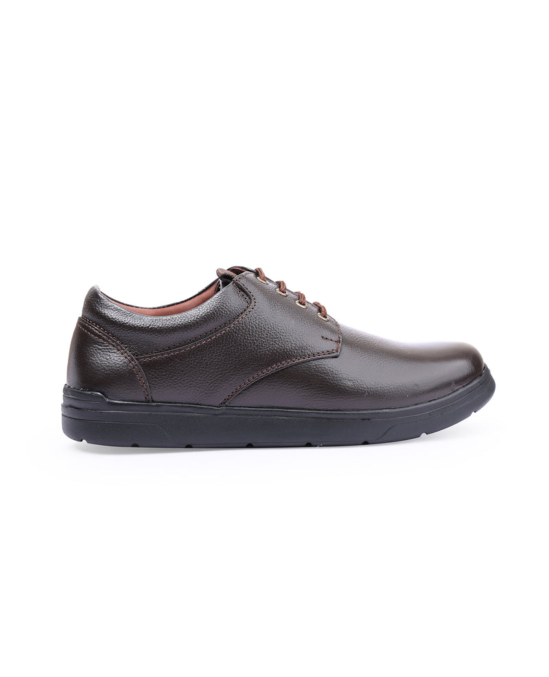 flat sole dress shoes Men's leather formal shoes brown 30203 – Sreeleathers Online Kolkata