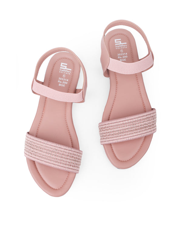 LADIES FLAT SANDAL 303314