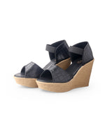 Ladies wedge heel sandals 303323
