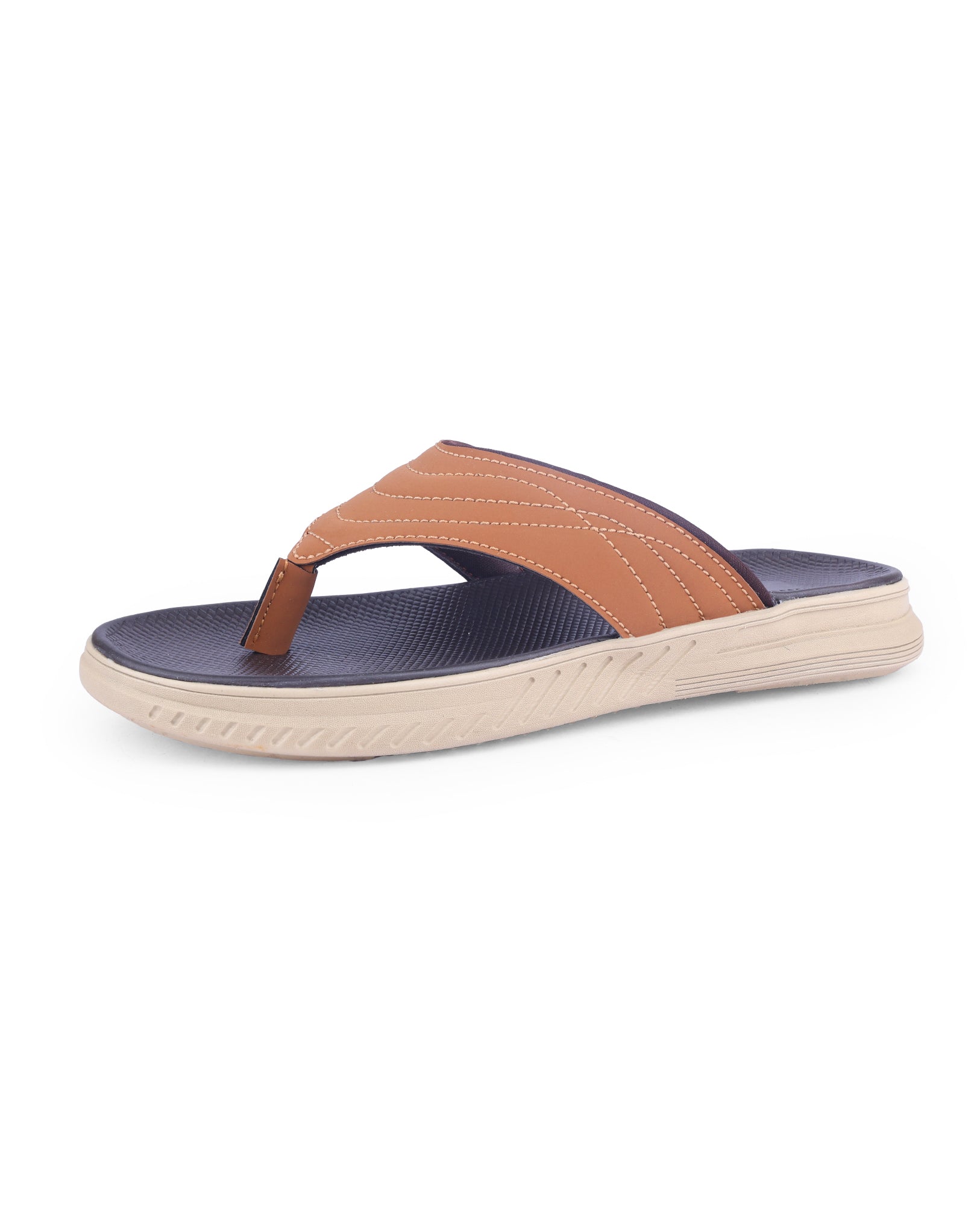 Man Chapple Men's Leather brown chappals 30501 – Sreeleathers Online Kolkata