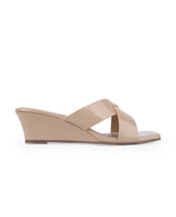 ladies heel partywear beige chappals 31603