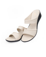 ladies heel beige chappals 329914