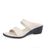 ladies heel beige chappals 329914