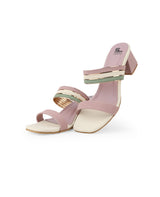 Ladies Heel multy Chappals 329930