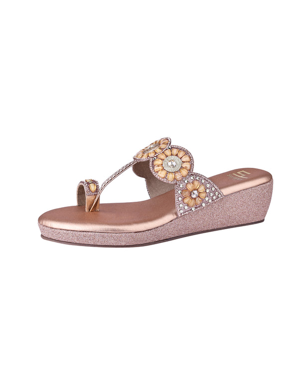 LADIES HEEL PARTY WEAR CHAPPAL 401132