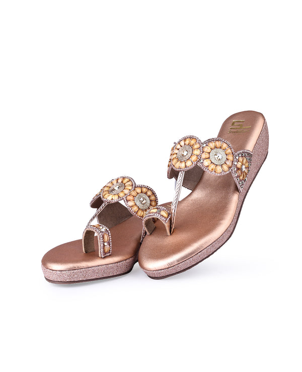 LADIES HEEL PARTY WEAR CHAPPAL 401132