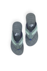 men's flip flop green chappal 40885