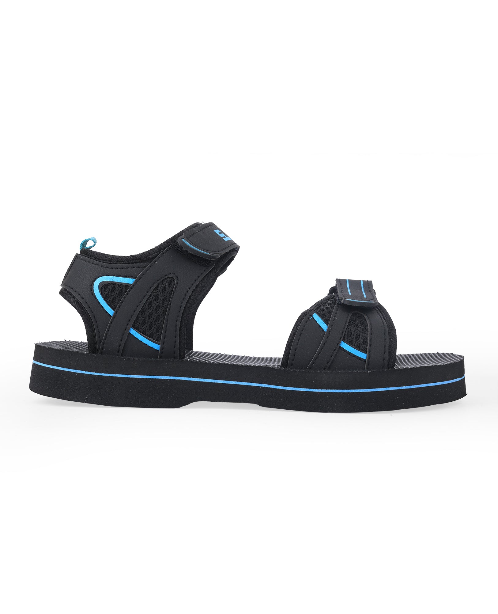 Men's black floaters 45396 – Sreeleathers Online Kolkata