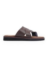men's brown chappals 62618