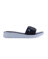 ladies heel black chappals 63104