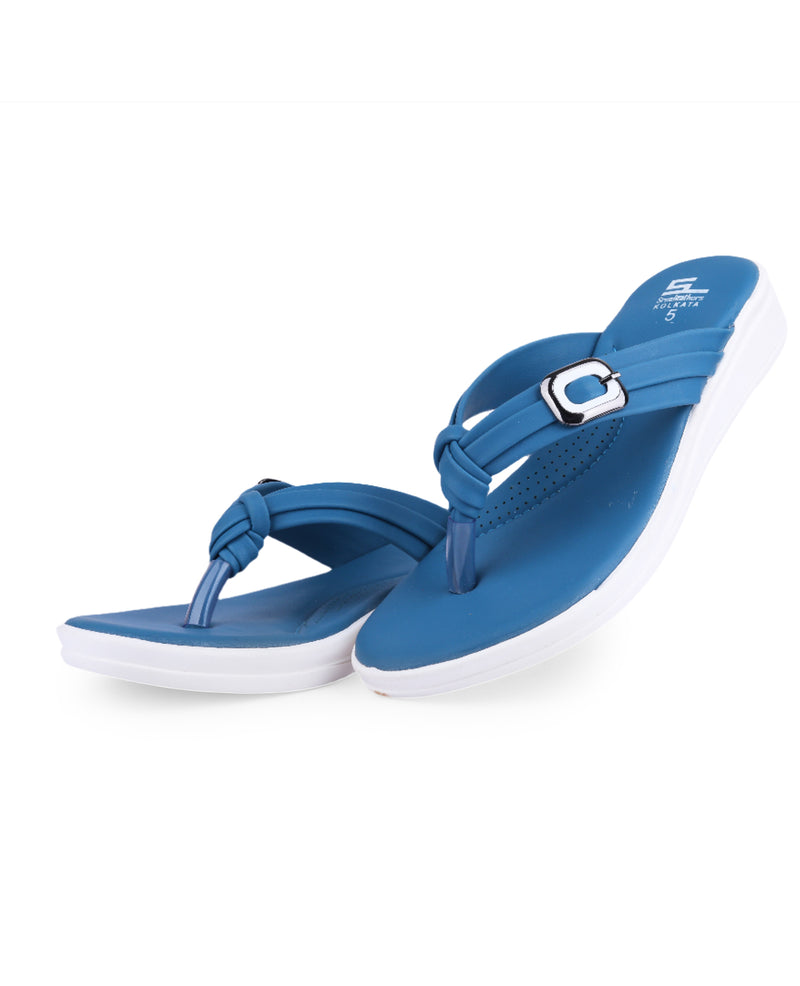 Sreeleathers Ladies Chappal Shoe Model Ladies Comfort Chappal 57720