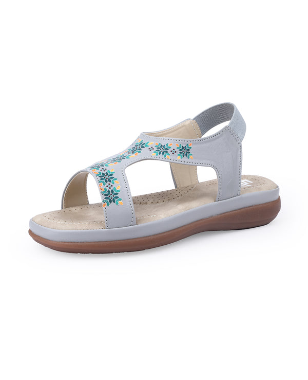 LADIES HEEL SANDAL 63622