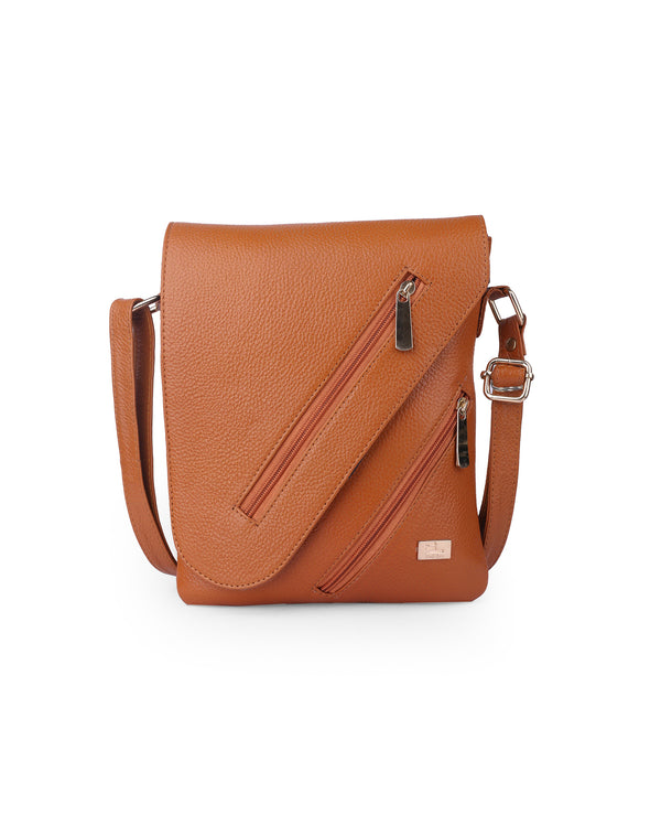 LEATHER MESSENGER BAG 64438