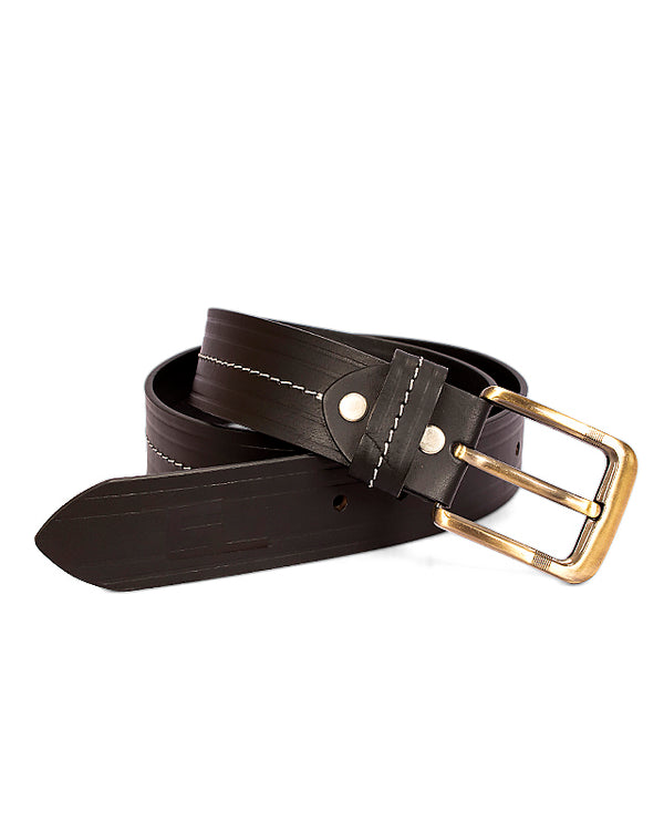 Men Leather Belt (Black) 64903
