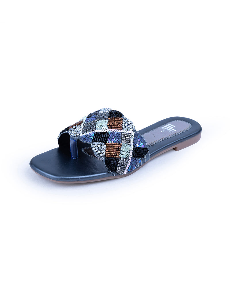 LADIES FLAT CHAPPAL 66656