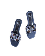 LADIES FLAT MULTI COLOR CHAPPAL 66656