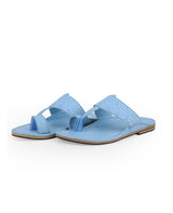 Men's kolhapuri chappals sky 68576