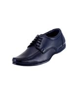 Men's leather black shoes  00826