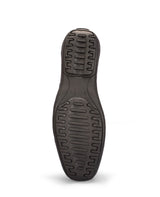 Men's leather loafer Black Shoes 00896