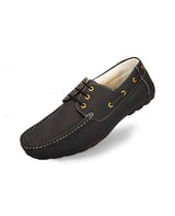 Men's Leather loafer Black Shoes  00897