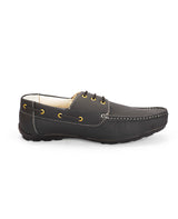 Men's Leather loafer Black Shoes  00897
