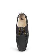 Men's Leather loafer Black Shoes  00897